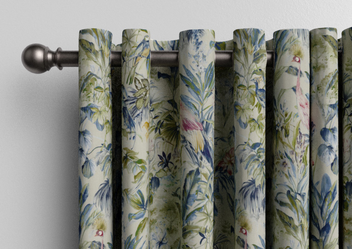 Paradise, Saxon Blue - Made to Measure Curtains - Image 12